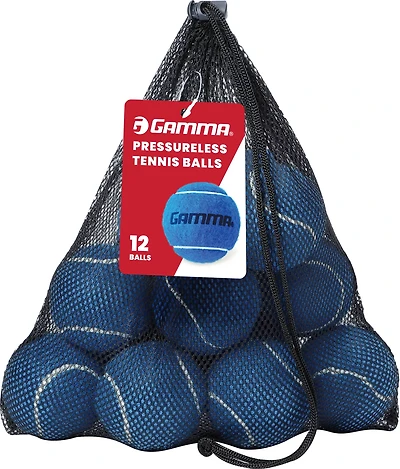 Gamma Pressureless Kids' Outdoor Tennis Ball -Ball Bag