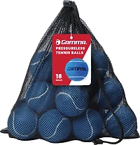 Gamma Pressureless Kids' Outdoor Tennis Ball 18-Ball Bag