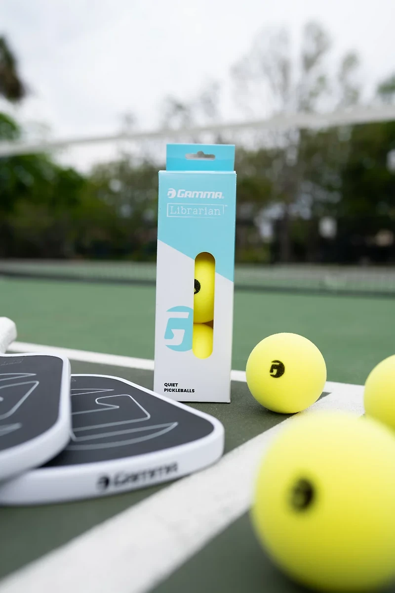 Gamma Librarian Foam Quiet Pickleballs -Pack