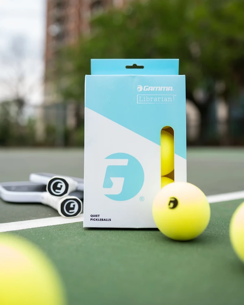 Gamma Librarian Foam Quiet Pickleballs 6-Pack