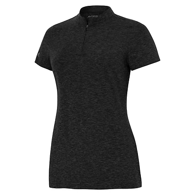 Antigua Women's Heirloom Short Sleeve Quarter-Zip Polo