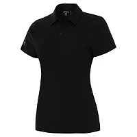 Antigua Women's Noise Short Sleeve Rib Polo