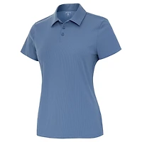Antigua Women's Noise Short Sleeve Rib Polo