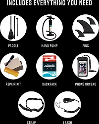 Waimea Bay Dagger 12.5' Racer Rigid Inflatable Paddleboard