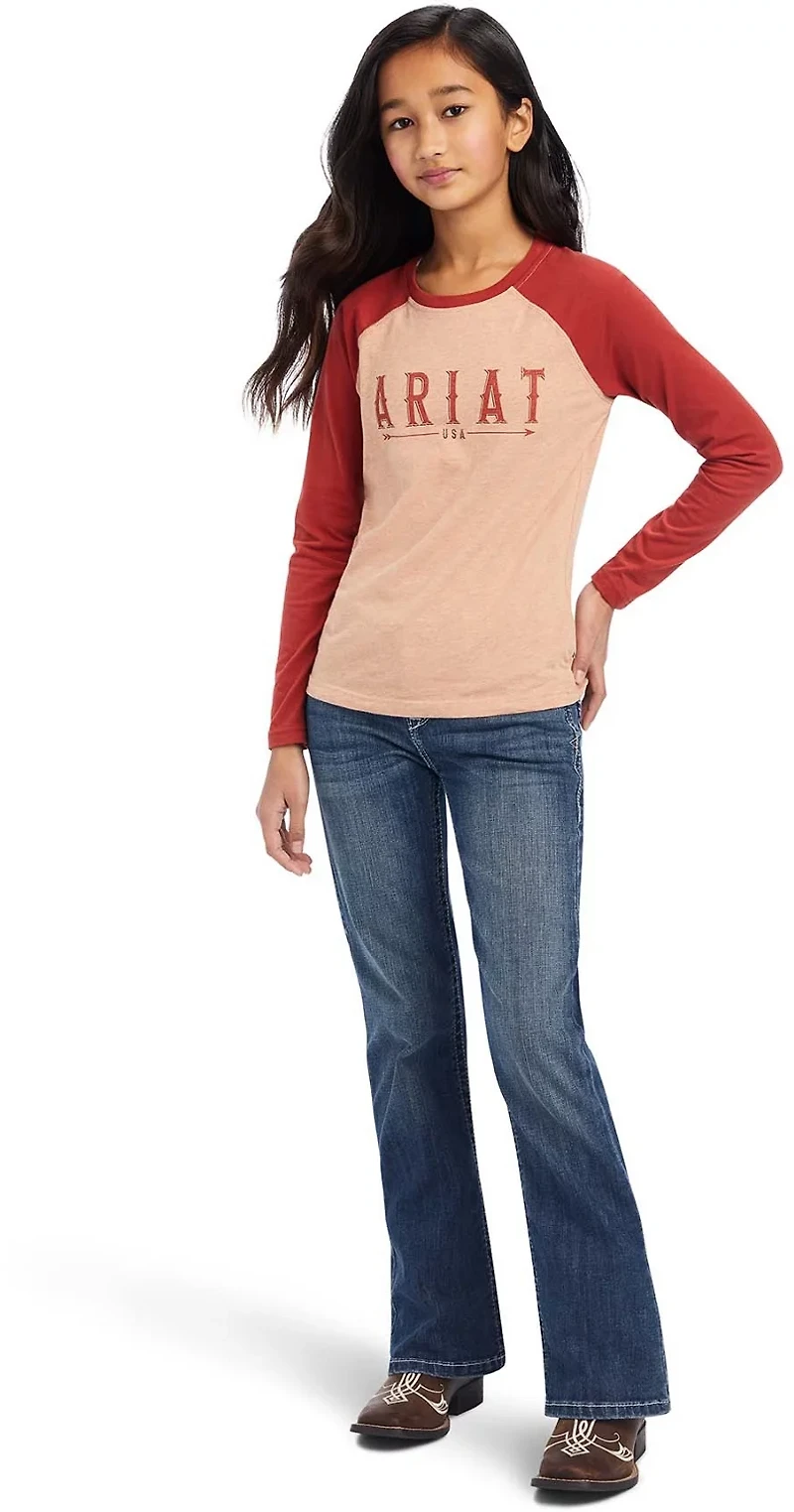 Ariat Girls' R.E.A.L Arrow Shirt