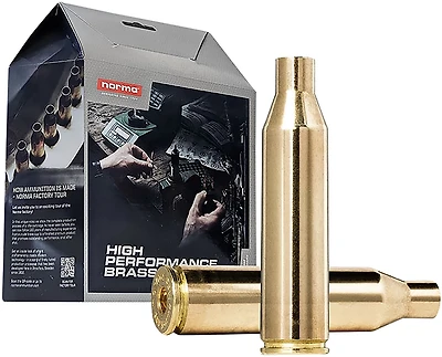 Norma USA Reloading Brass .300 Norma Magnum Reloading Cases - 50 Pack
