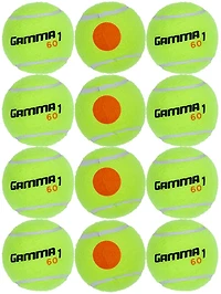 Gamma Orange Dot 60 Kids' Tennis Ball 40-Ball Box