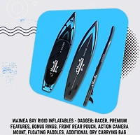 Waimea Bay Dagger 12.5' Racer Rigid Inflatable Paddleboard