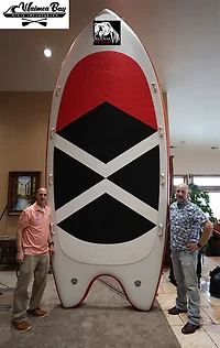 Waimea Bay Titan Giant Island 17' Rigid Inflatable Paddleboard
