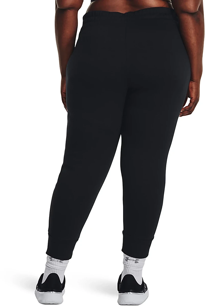 Under Armour Women's Rival Fleece Plus Jogger Pants