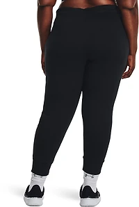Under Armour Women's Rival Fleece Plus Jogger Pants