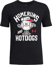 Under Armour Boys' Homeruns & Hotdogs Short Sleeve T-shirt