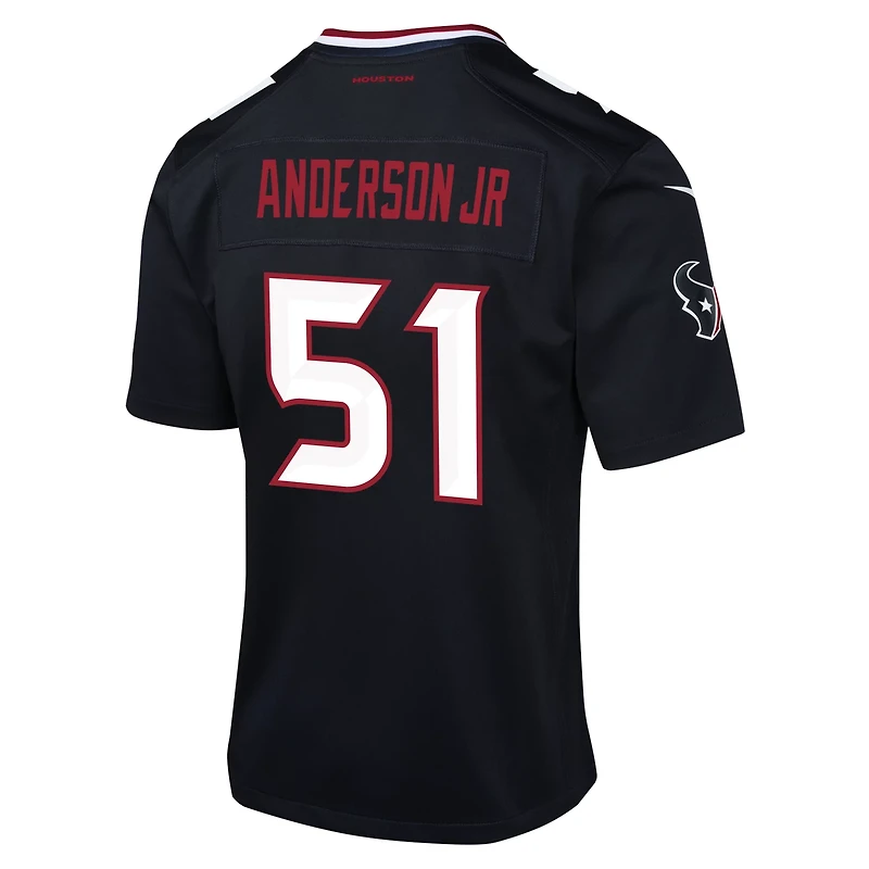 Nike Boys' Houston Texans Will Anderson Jr. #51 Home Game Player Jersey
