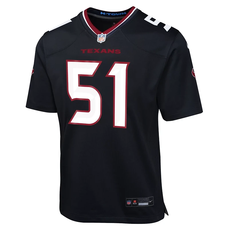 Nike Boys' Houston Texans Will Anderson Jr. #51 Home Game Player Jersey