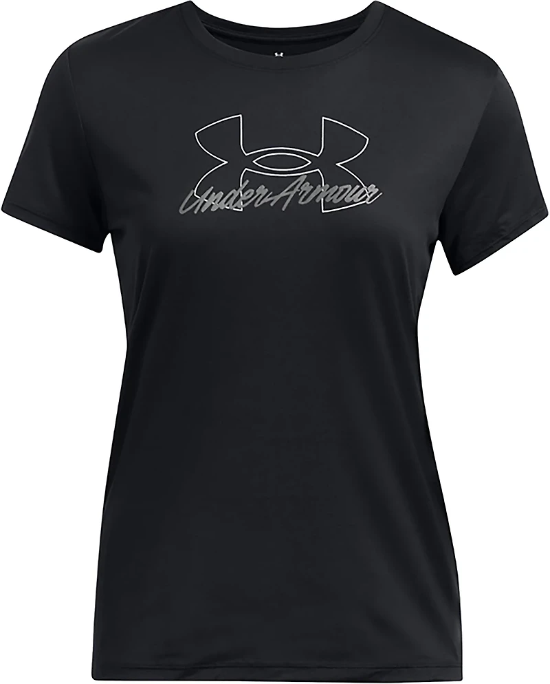 Under Armour Women's Tech Script Short Sleeve Shirt