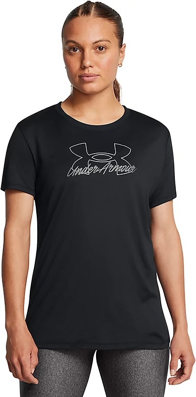 Under Armour Women's Tech Script Short Sleeve Shirt