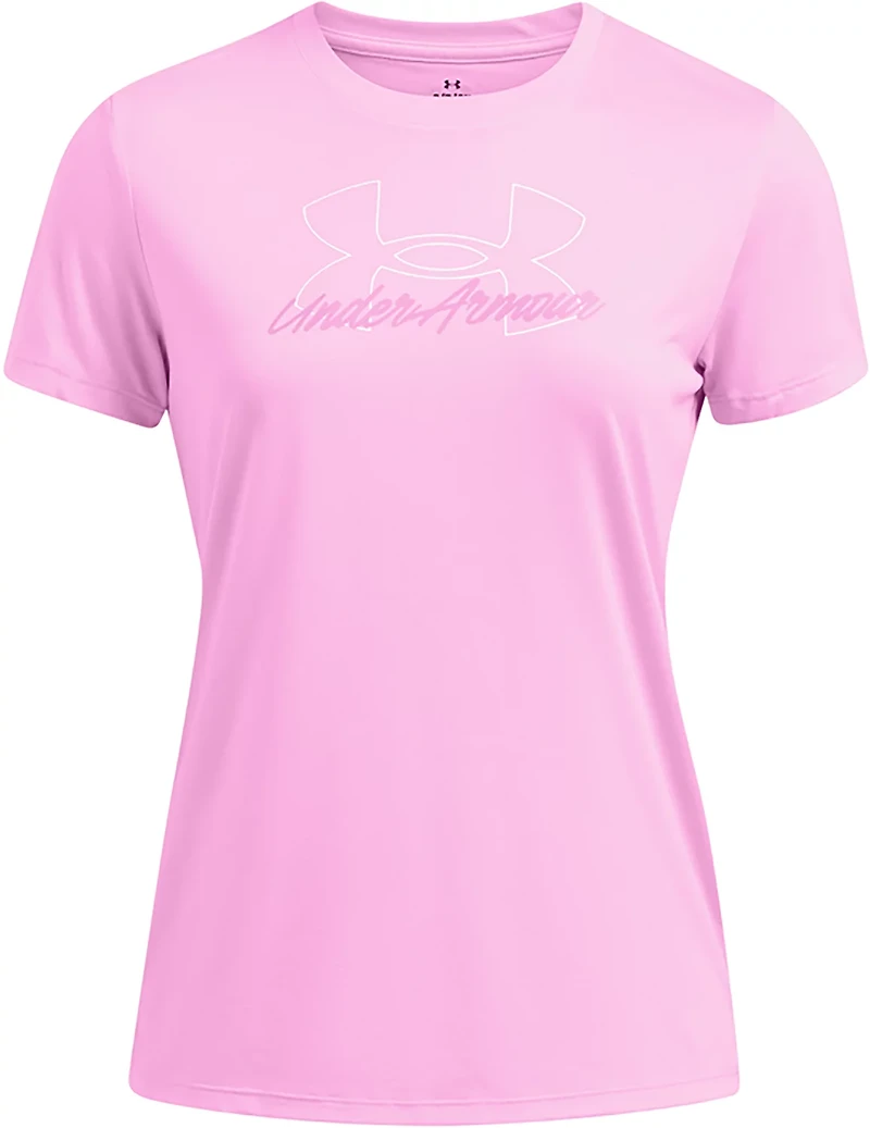 Under Armour Women's Tech Script Short Sleeve Shirt