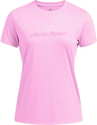 Under Armour Women's Tech Script Short Sleeve Shirt