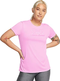 Under Armour Women's Tech Script Short Sleeve Shirt
