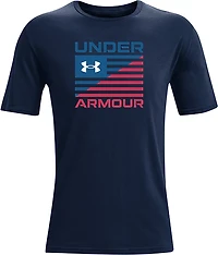 Under Armour Men's Usa Box Flag Short Sleeve Tee