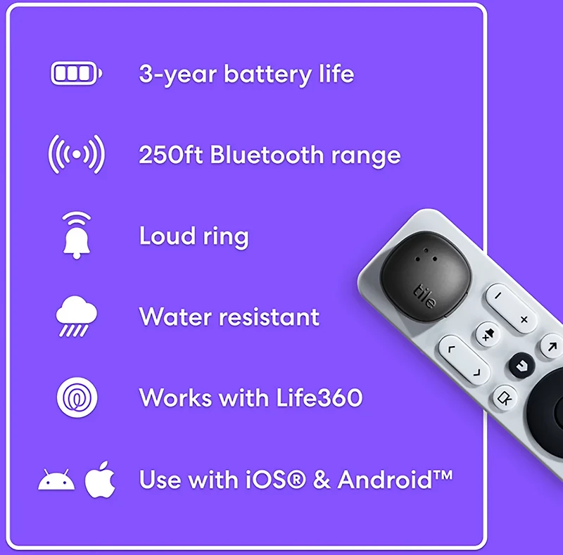 Tile Life360 2024 Tile Sticker