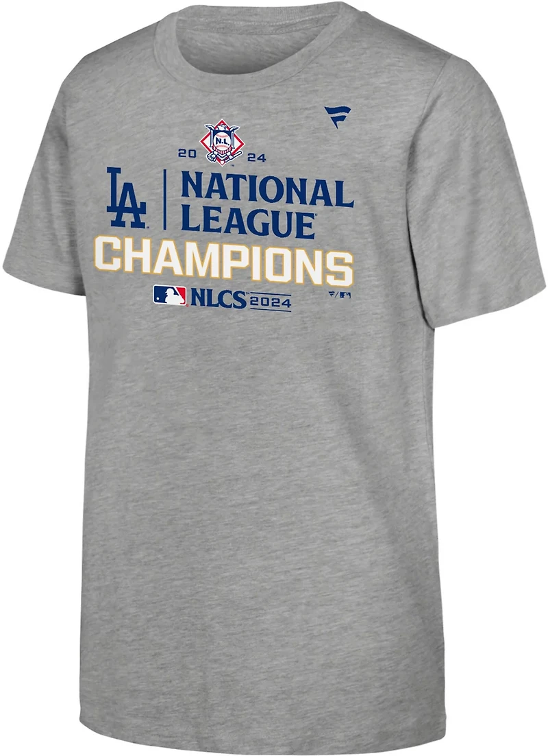 Fanatics Youth Los Angeles Dodgers MLB 2024 League Champs Locker Room Tee