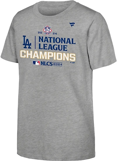 Fanatics Youth Los Angeles Dodgers MLB 2024 League Champs Locker Room Tee