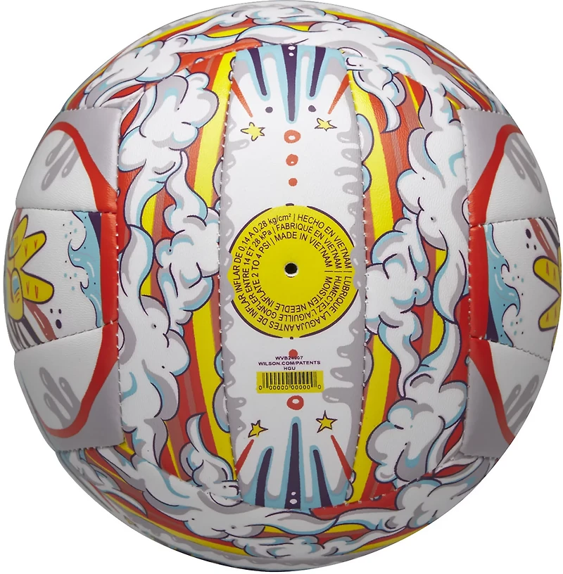 Wilson Graffiti Peace Youth Mini Volleyball