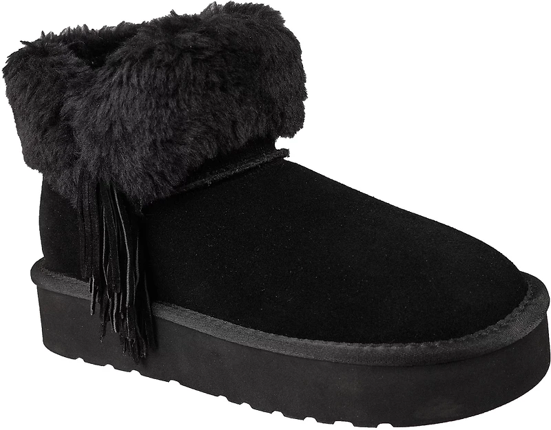 Lamo Women's Amari Fur Platform Tassel Boots