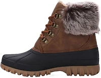 Lamo Women's Brielle All-Weather Fur Lace-Up Boots