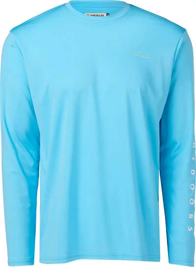 Magellan Outdoors Men's Casting Crew Core Graphic Long Sleeve T-shirt