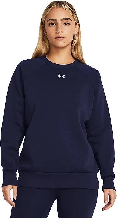 Under Armour Women's Rival Fleece Crew Neck Sweatshirt