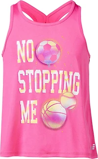 BCG Girls' Training Turbo No Stopping Me Graphic Tank Top