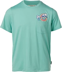 Magellan Outdoors Girls' Catch & Release Flower Graphic T-shirt