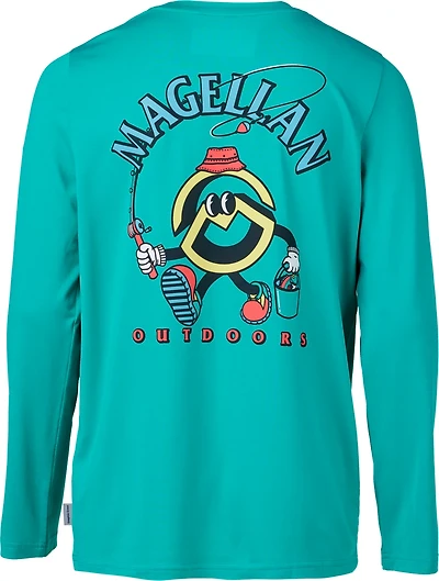 Magellan Outdoors Boys' Fishing Buddy Long Sleeve Graphic T-shirt