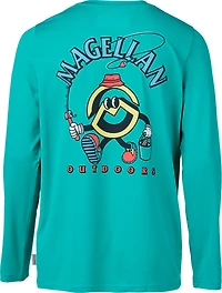 Magellan Outdoors Boys' Fishing Buddy Long Sleeve Graphic T-shirt