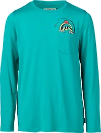 Magellan Outdoors Boys' Fishing Buddy Long Sleeve Graphic T-shirt