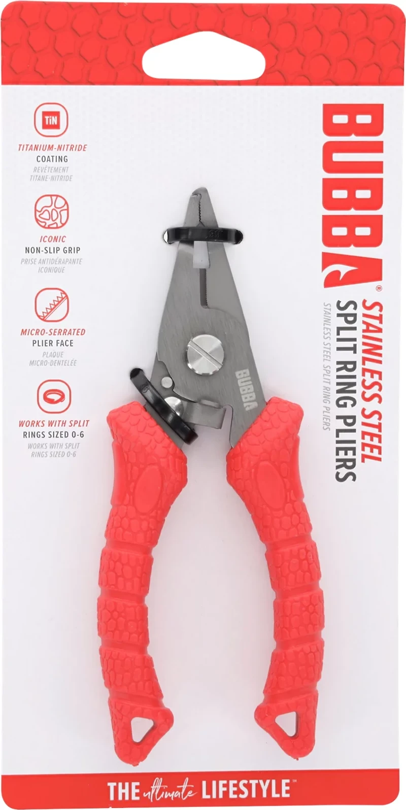 Bubba 6 in Stainless Steel Split Ring Pliers