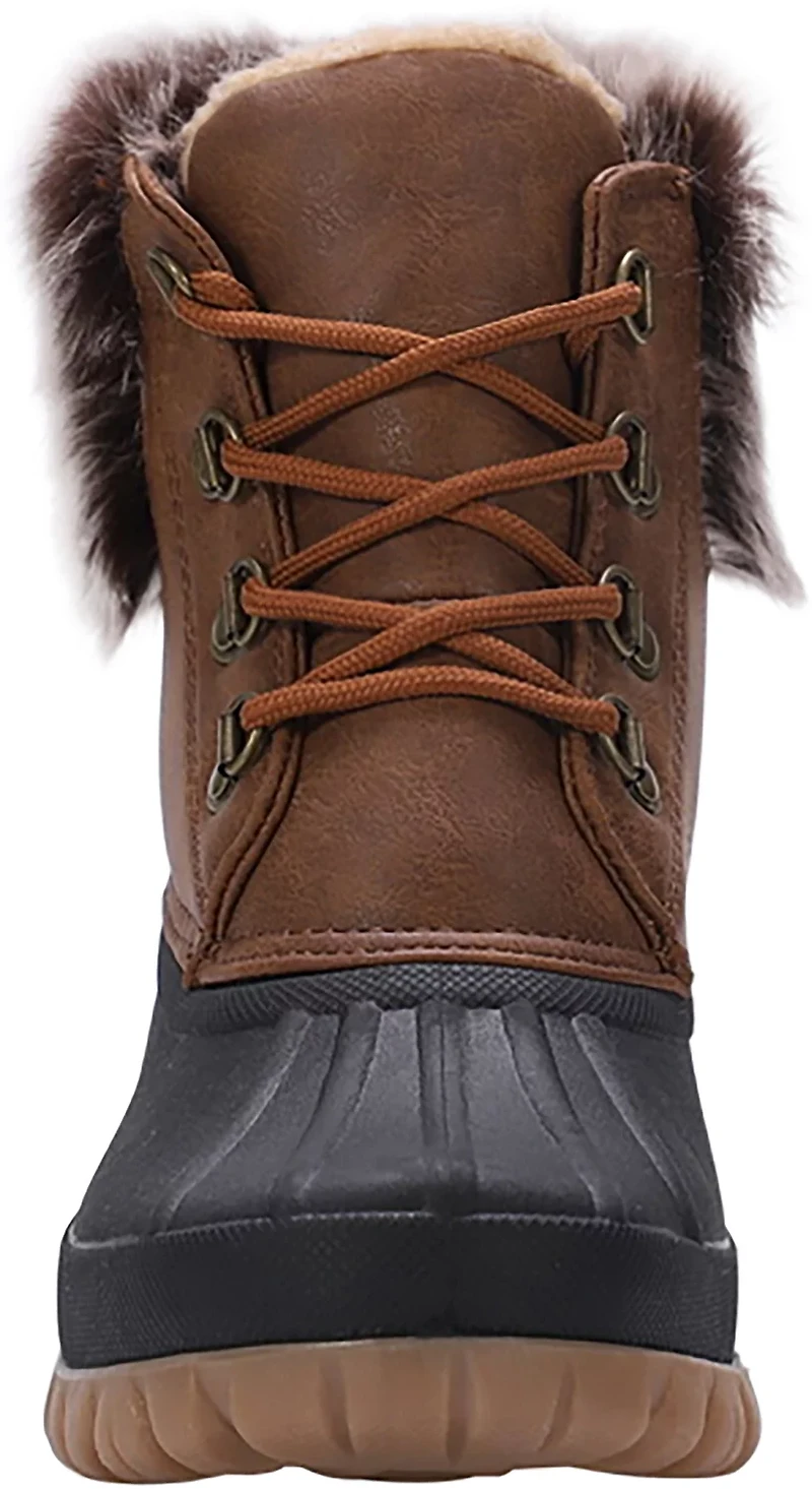 Lamo Women's Brielle All-Weather Fur Lace-Up Boots