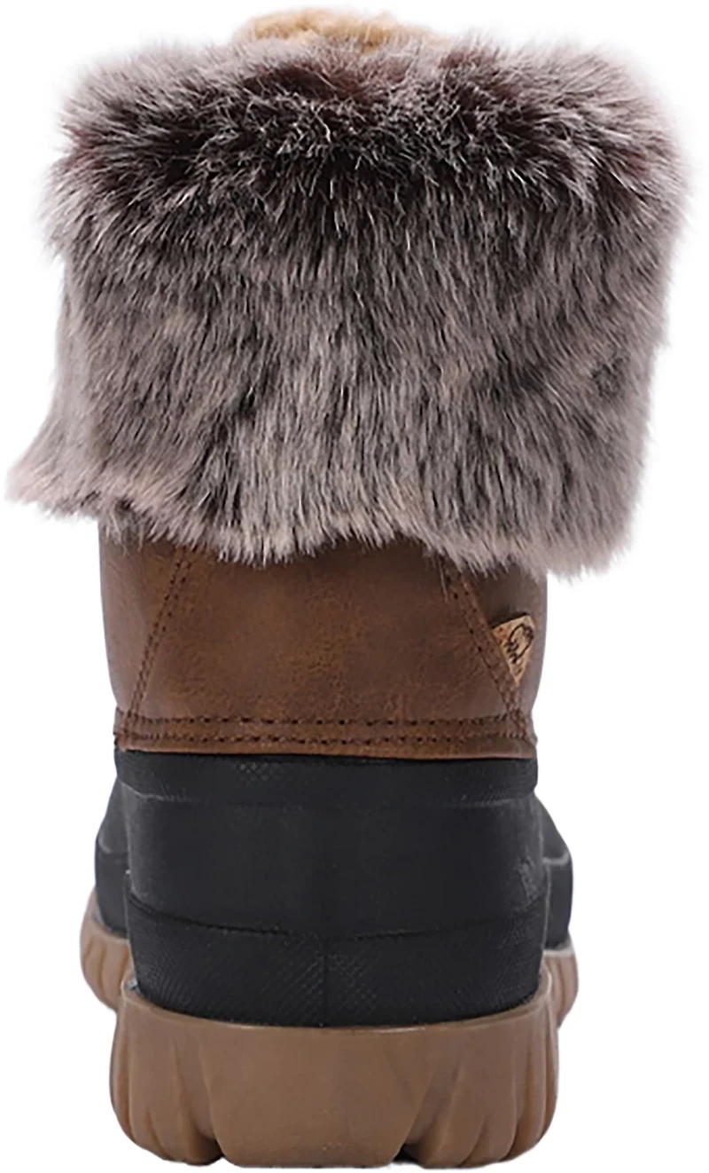 Lamo Women's Brielle All-Weather Fur Lace-Up Boots