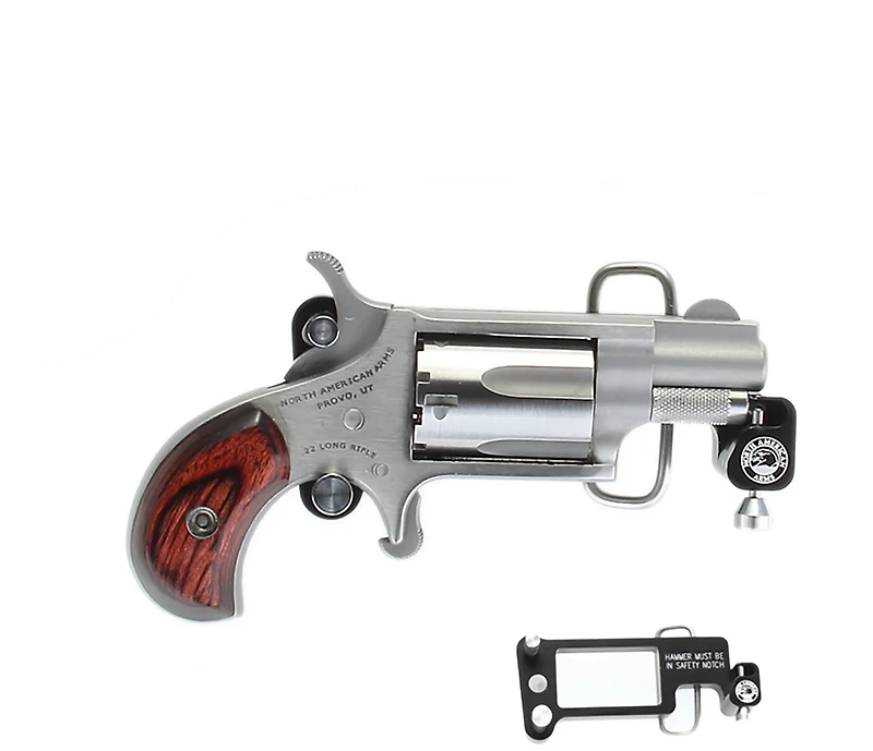 North American Arms Wood .22LR Mini-Revolver