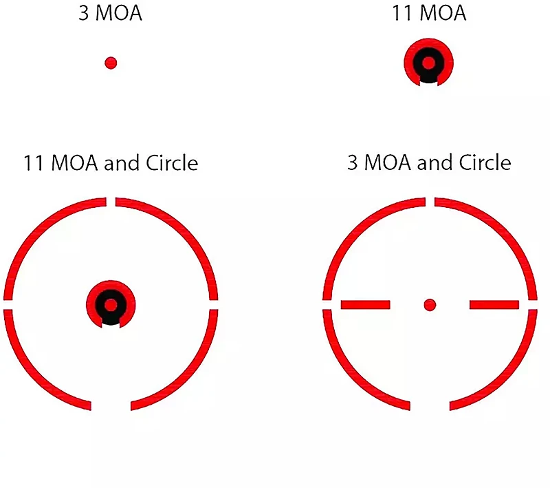 Burris FastFire 4 Multi-Reticle Red Dot Sight