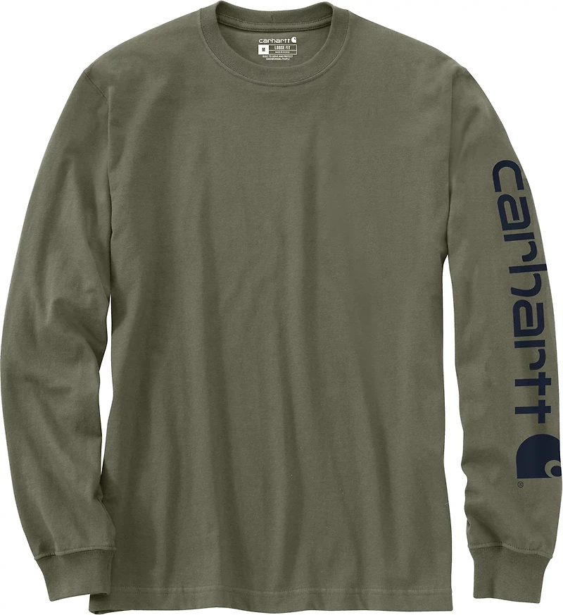 Carhartt Men's Long Sleeve Graphic Logo T-shirt