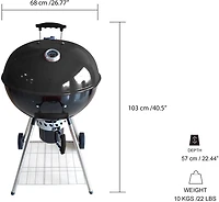 Outdoor Gourmet Canyon Charcoal Kettle Grill
