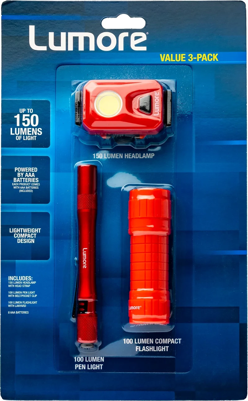 Lumore Light Value Kit 3-Pack