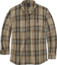 Carhartt Men's Lightweight Long Sleeve Plaid Shirt