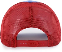 47 University of Houston Blue Primary Logo with Side Star Trucker Cap