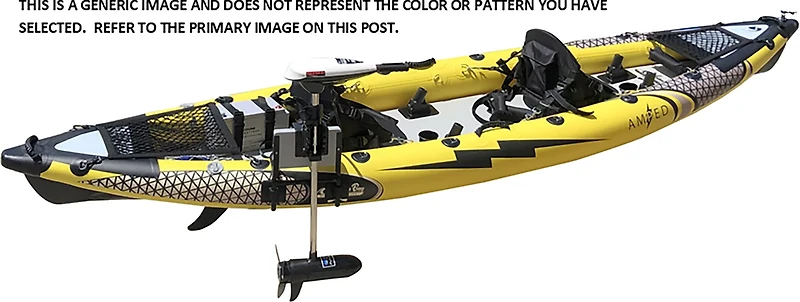 Waimea Bay Firewater 12.8' 2-Seater Rigid Inflatable Kayak