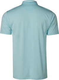 BCG Men's Golf Mini Stripe Short Sleeve Polo Shirt