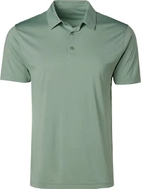 BCG Men's Golf Mini Stripe Short Sleeve Polo Shirt